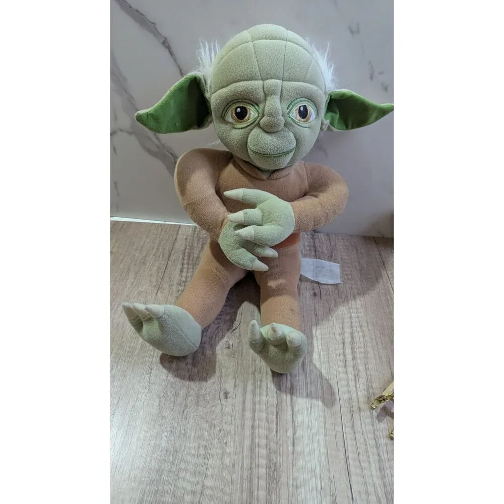 Star Wars Sitting Yoda‎ Large Stuffed Plush Toy Master Jedi  10: sitting